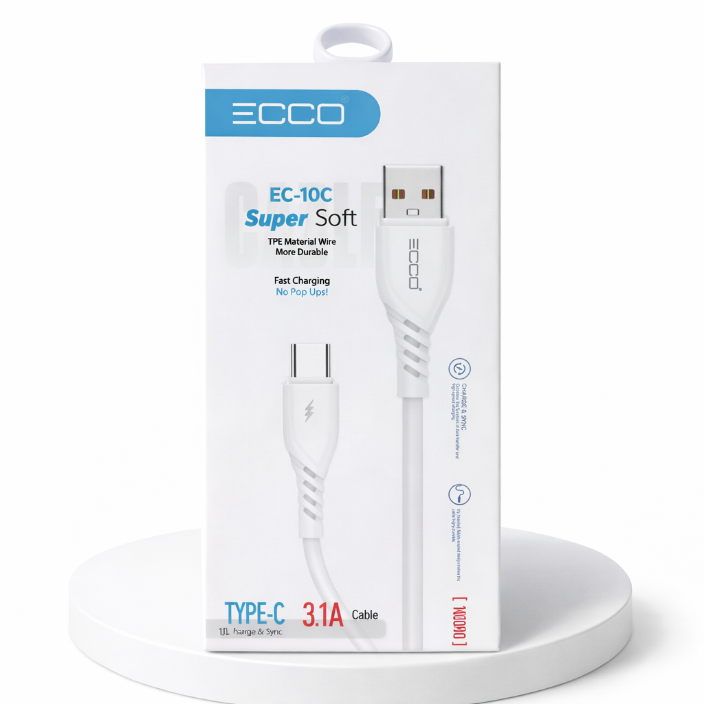 CABLE ECCO EC-10C 18W 1M USB-TC

