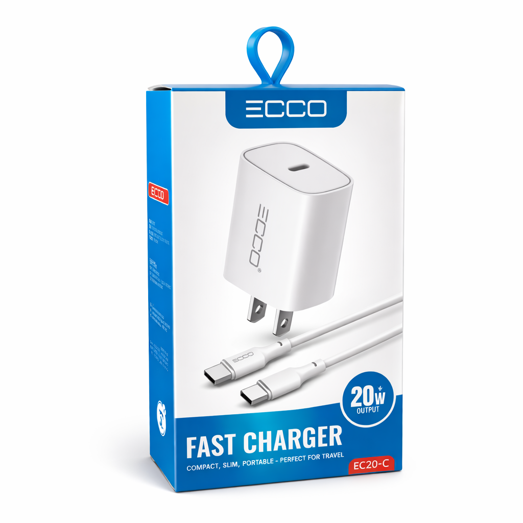 CARGADOR ECCO 20W EC20-C (C-C)