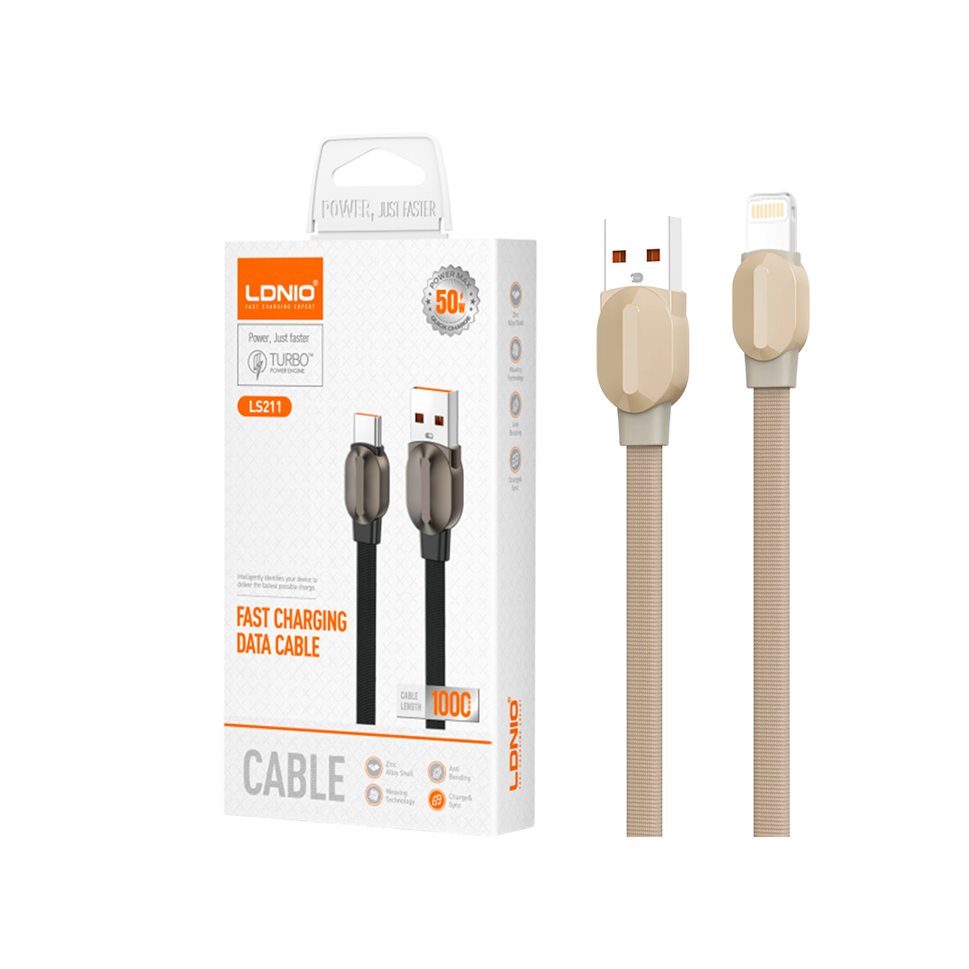 CABLE LDNIO LS211 1M 50W USB-IPH