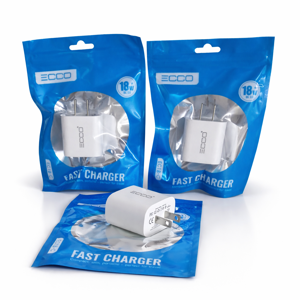CUBO DE CARGA ECCO 18W 3.0A USB EC18