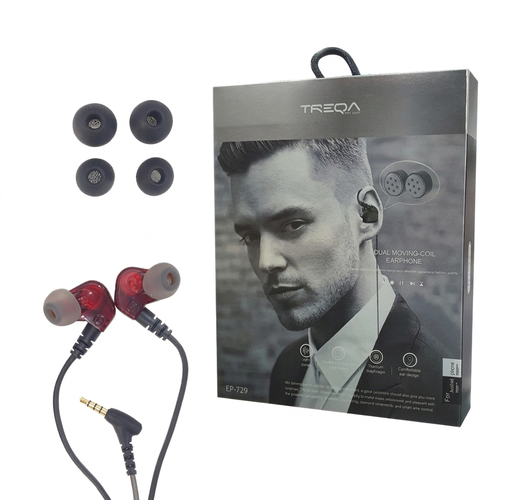 AUDIFONO ALÁMBRICO TREQA EP-729