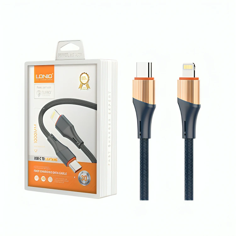 CABLE LDNIO LC632I 2M 30W PD-IPH - CORD脫N GREY