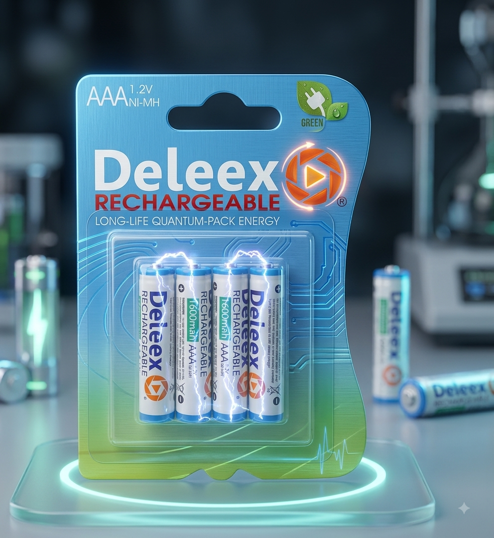 PILA RECARGABLE DELEEX AAA
