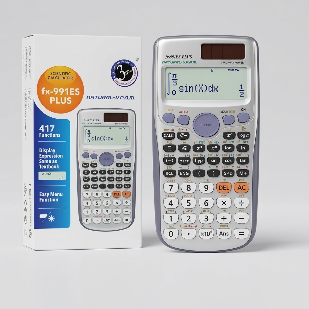 CALCULADORA CIENTIFICA FX-991 ES PLUS GRIS