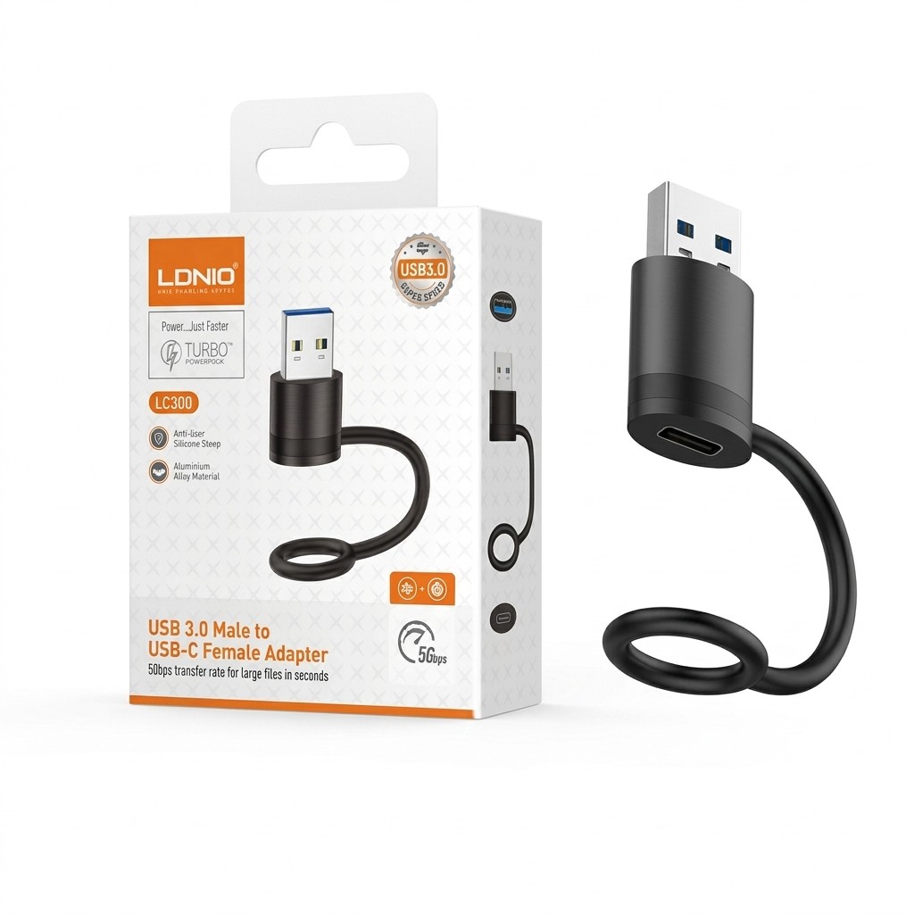 ADAPTADOR LDNIO LDNIO LC300 USB -TC